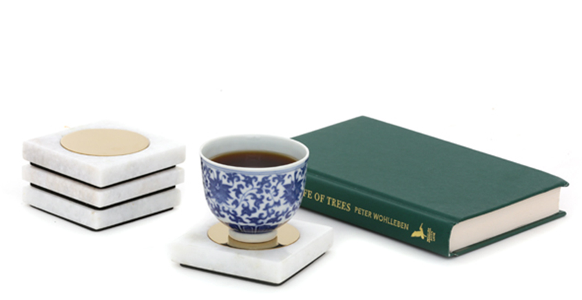 Yang Coasters {set of four} ~ 11